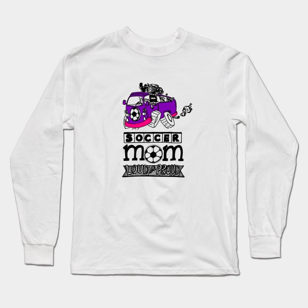UCM Soccer Mom Long Sleeve T-Shirt by Uncle Coach Mark